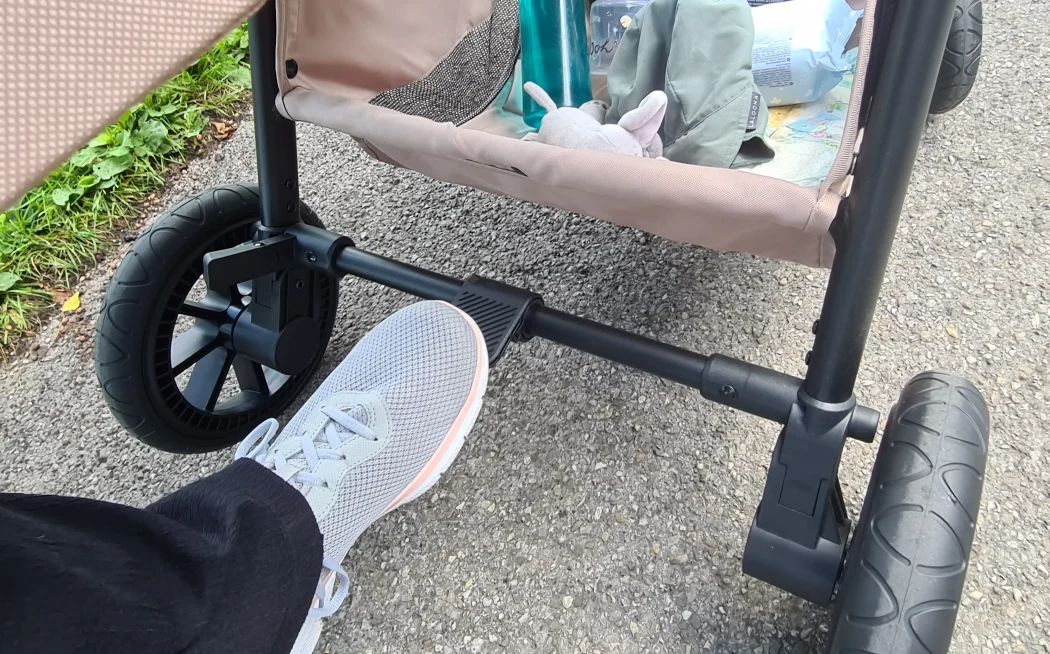 fußbremse hauck move n care kinderwagen