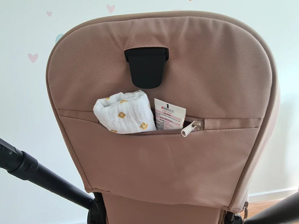 reißverschlussfach verdeck rückenlehne move n care test