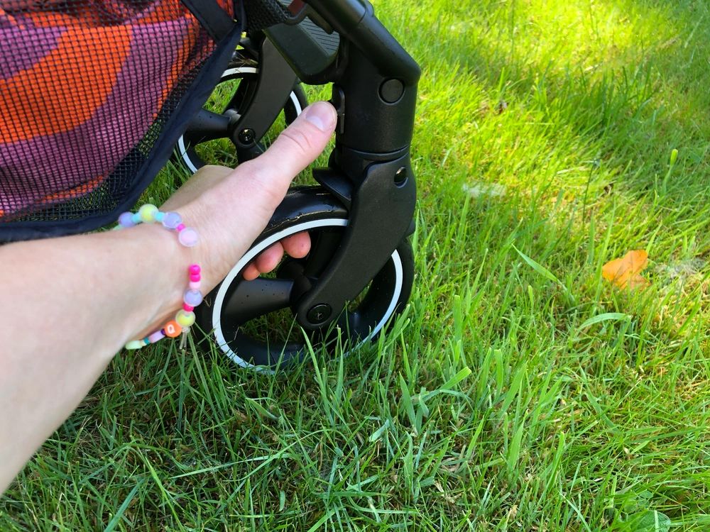 abc design ping 3 travel test vorderräder feststellen
