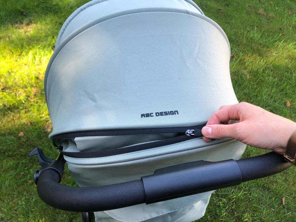 abc design ping 3 travel test verdeck reißverschluss