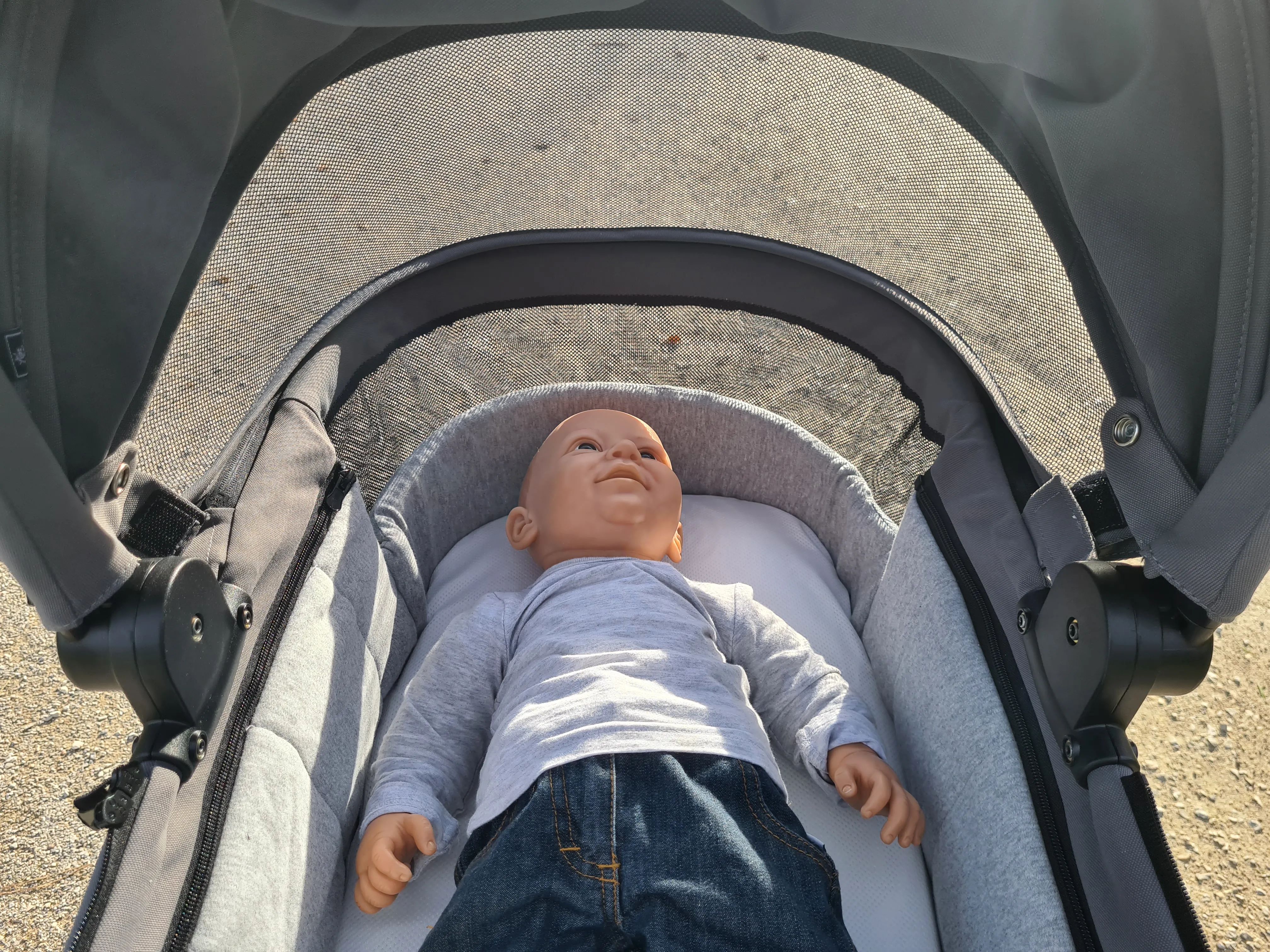 fenster meshnetz belüftung puppe in babywanne comfort n care air set test