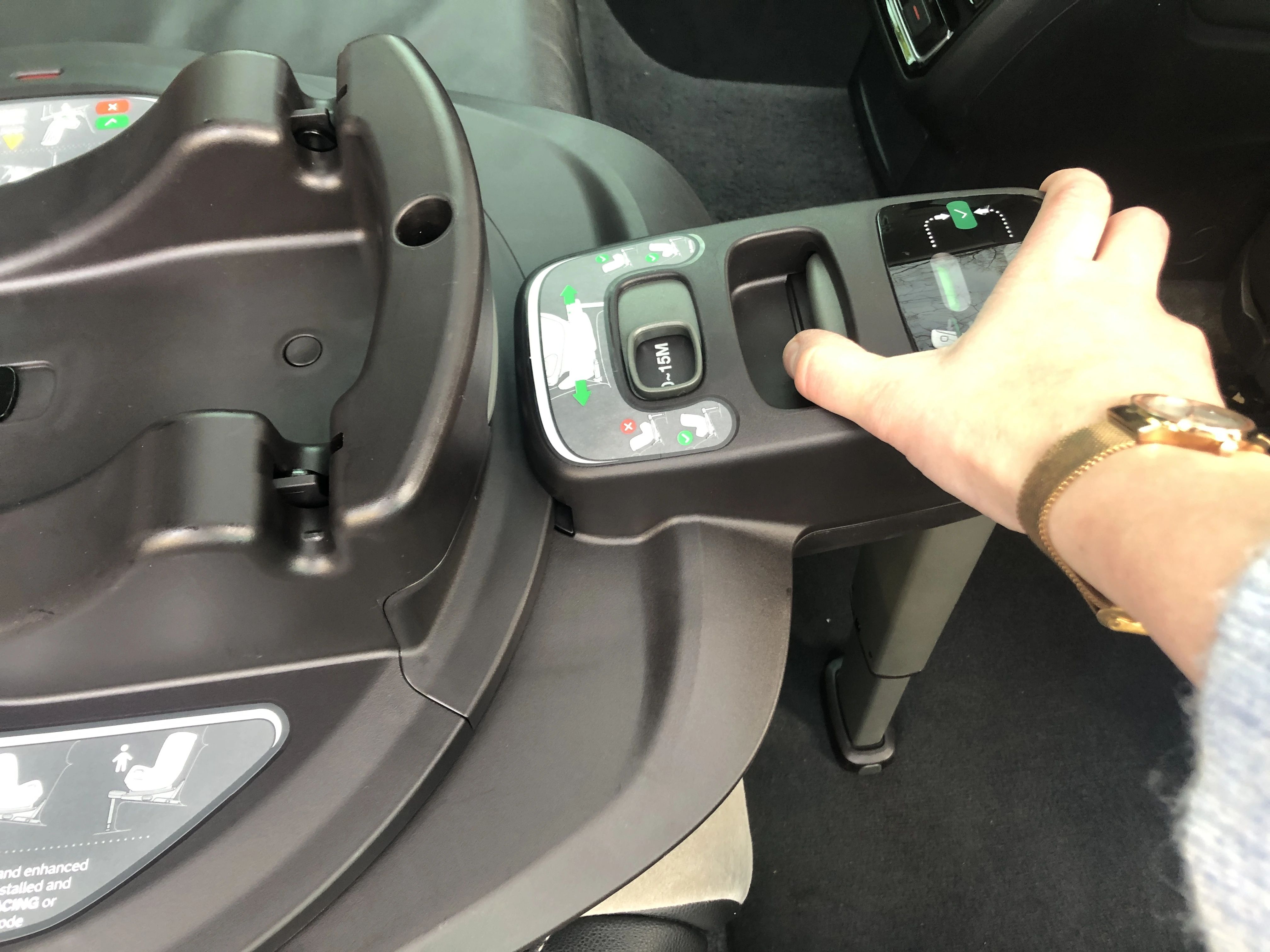 nuna base curv einbauen