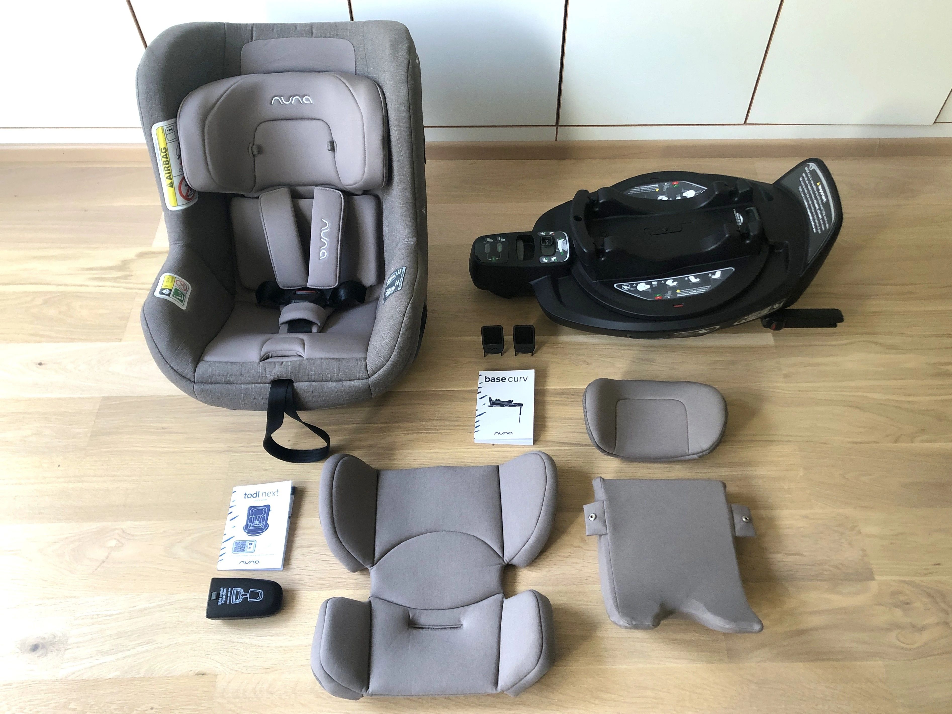nuna todl next test erfahrungen lieferumfang cedar base curv