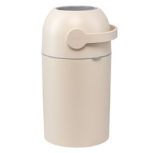 Poubelle À Couches Magic Majestic Sans Odeur - Pour Sacs Poubelle Classiques Incl. 1 Rouleau Avec 15 Sacs À Couches Magic Originaux - Beige