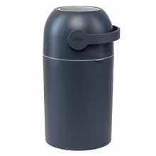 Magic Majestic, secchio per pannolini inodore - per bidoni tradizionali, incluso 1 rotolo con 15 pannolini originali Magic - Grafite