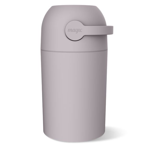 Magic Windeleimer Magic Majestic geruchsfrei - für herkömmliche Müllbeutel inkl. 1 Rolle mit 15 original Magic Windelbeuteln - Lilac