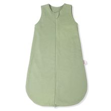 Baumwoll-Schlafsack - Interlock - Olive - Gr. 90 cm