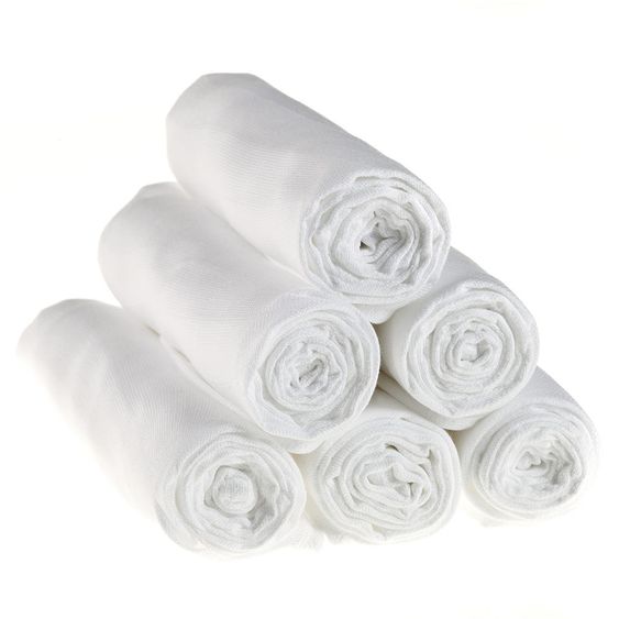 Makian Mullwindel 6er Pack - Weiß