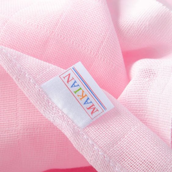 Makian Mullwindel / Mulltuch 5er Pack 70 x 70 cm - Pink Lila