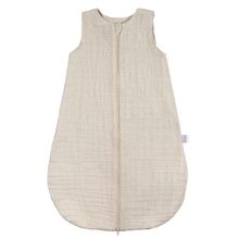 Muslin sleeping bag - Beige - Size 80 cm