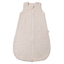 Muslin sleeping bag - Greige - Size 90 cm