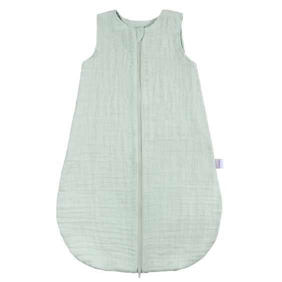 Makian Musselin-Schlafsack - Mint - Gr. 80 cm