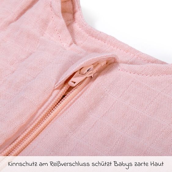 Makian Sacco a pelo in mussola - polvere - misura 70 cm