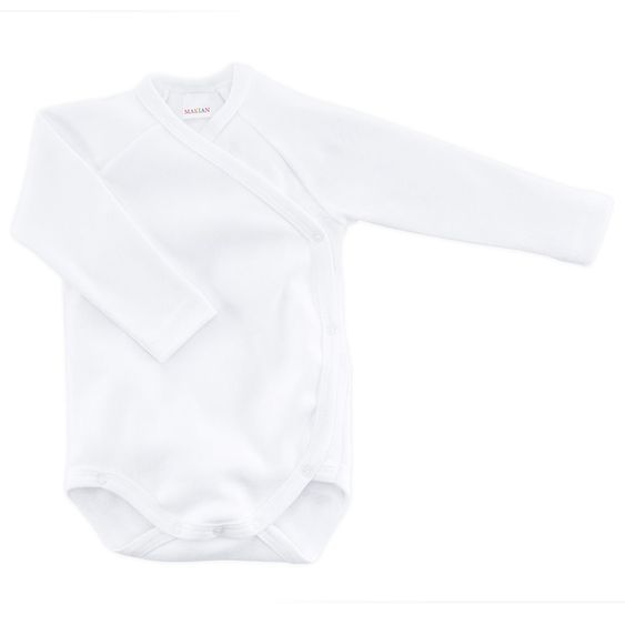 Makian Wickelbody 3er Pack Long Sleeve - White - Gr. 62/68