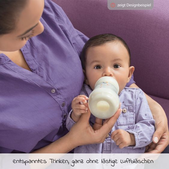 MAM 10-tlg. Starter-Set Easy Start Anti-Colic Elements - Rosa Grau