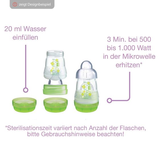 MAM Set iniziale di 11 pezzi Anti-Colic