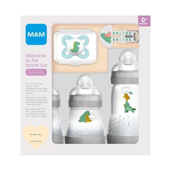 MAM 5-tlg. Starterset Welcome to the world - Uni