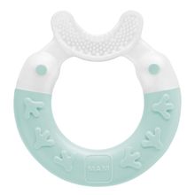 Anello dentizione morso e spazzola - Turchese