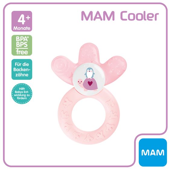 MAM Kühl-Beißring Cooler - Rosa