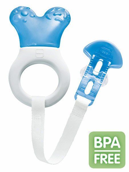 MAM Cooler Bite Ring Mini Cooler e Clip - Blu