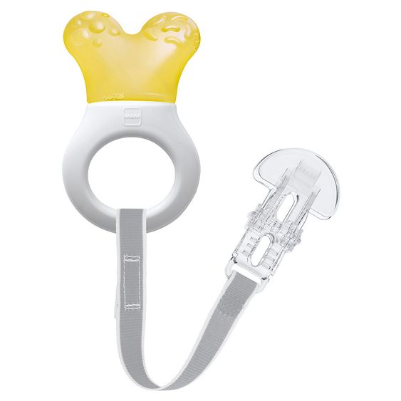 MAM Cooler Bite Ring Mini Cooler e Clip - Giallo