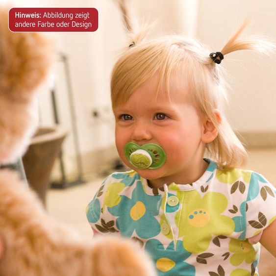 MAM Soother 2er Pack Night - Silicone 6-16 M - for girls