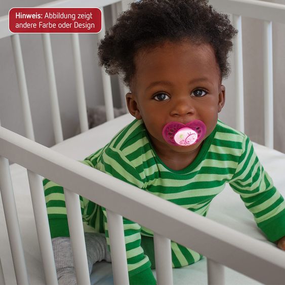 MAM Luminous pacifier 2-pack Night - silicone from 16 M - for boys