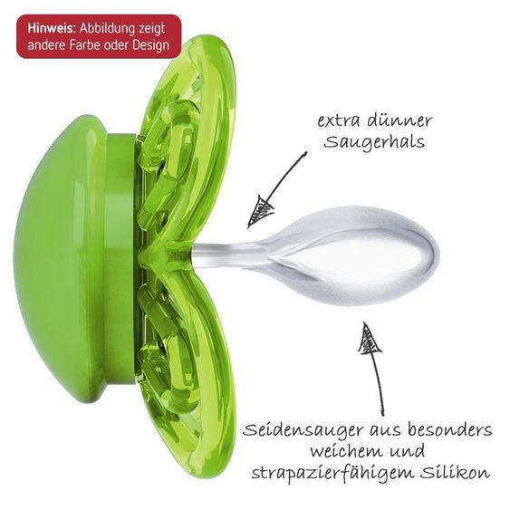 MAM Ciuccio luminoso Perfect Night - Silicone 6-16 M