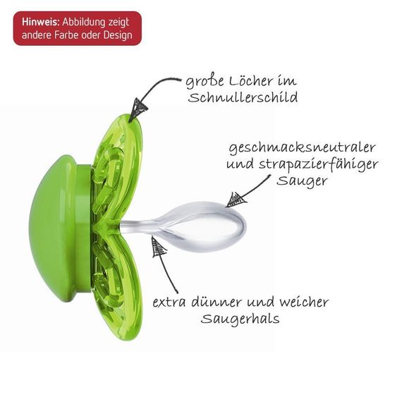 MAM Leucht-Schnuller Perfect Night - Silikon ab 16 M