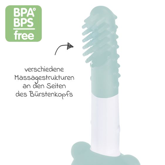 MAM Massage toothbrush Massaging Brush - Mint