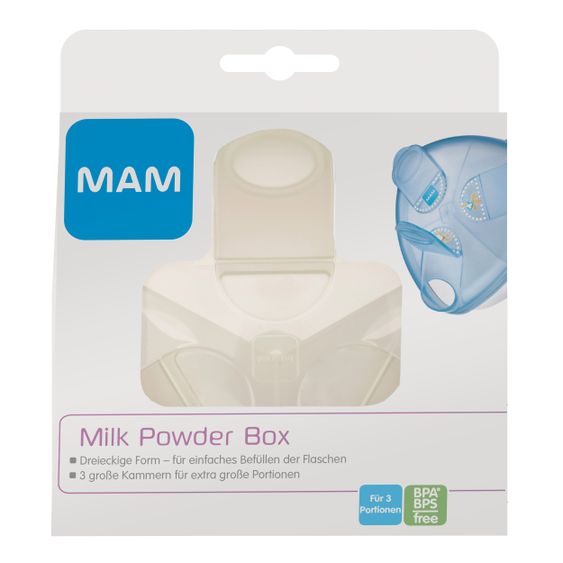 MAM Milchpulverspender Milk Powder Box - Bär & Dino