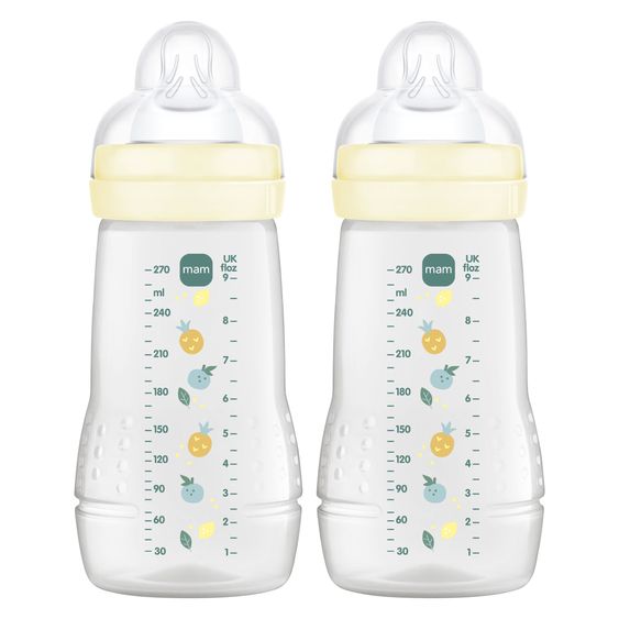 MAM Biberon PP 2 pezzi pack Easy Active 270 ml - Uni