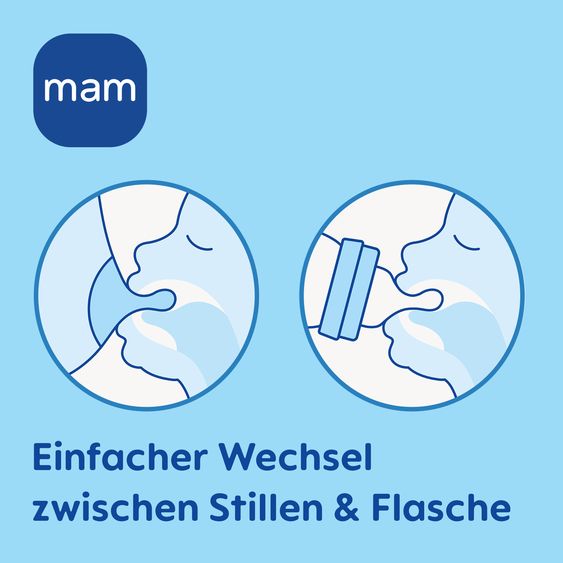 MAM PP-Flasche 2er Pack Easy Active Baby Bottle 270 ml - Silikon Gr. 1 - Biene & Igel