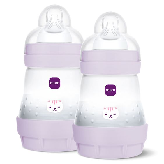 MAM PP-Flasche 2er Pack Easy Start Anti-Colic 160 ml - Lila
