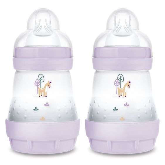 MAM PP bottle 2-pack Easy Start Anti-Colic 160 ml - Purple