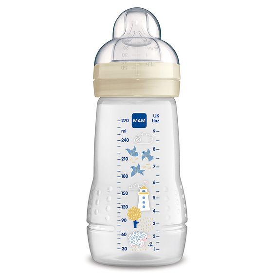 MAM PP-Flasche Easy Active Baby Bottle 270 ml - Silikon Gr. 1
