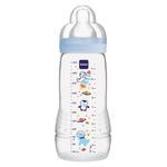PP-Flasche Easy Active Baby Bottle 330 ml - Silikon Gr. 2 - Weltall - Blau