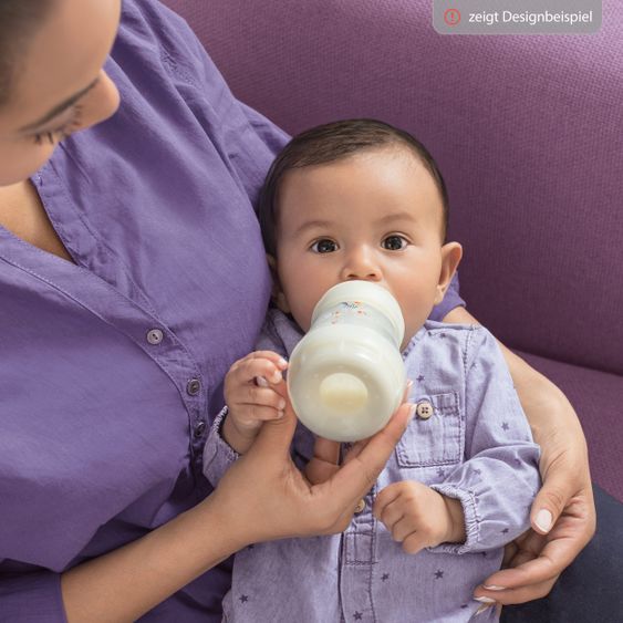 MAM PP bottle Easy Start Anti-Colic 160 ml + silicone teat size 1 - elephant