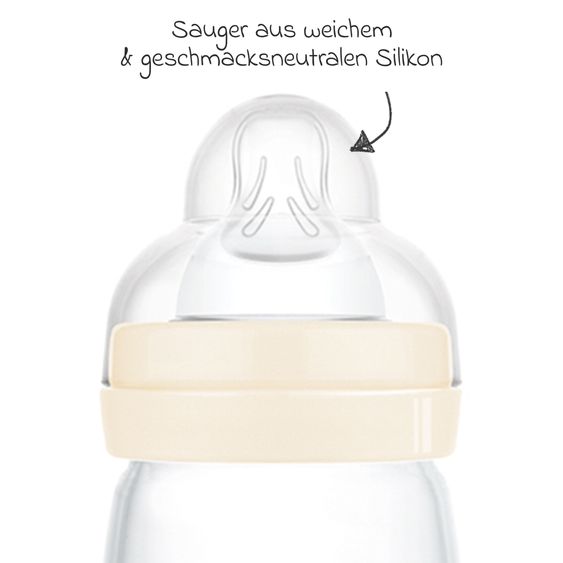 MAM PP-Flasche Easy Start Anti-Colic 260 ml - Fisch - Beige