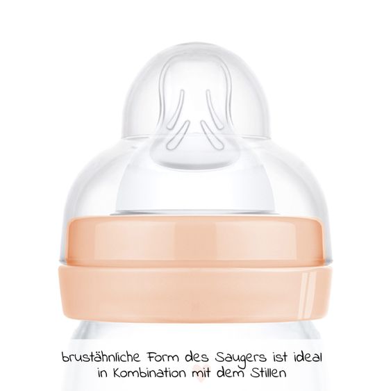 MAM PP-Flasche Easy Start Anti-Colic 260 ml + Silikon-Sauger Gr. 1 - Schildkröte