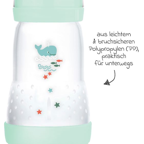 MAM PP-Flasche Easy Start Anti-Colic 260 ml - Wal - Mint