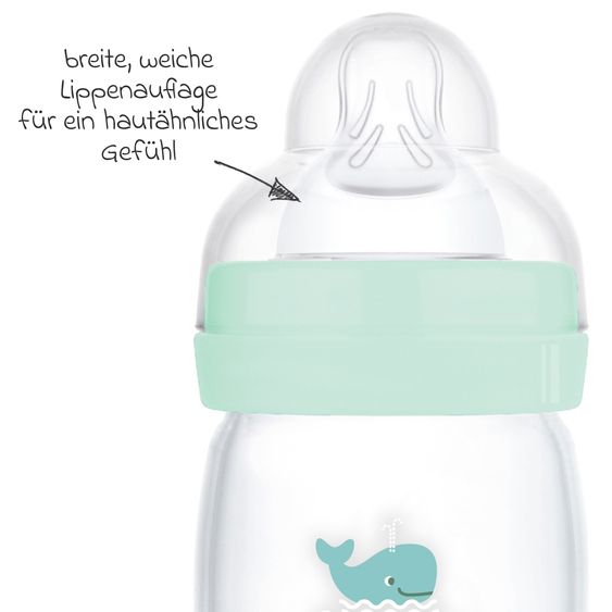 MAM PP-Flasche Easy Start Anti-Colic 260 ml - Wal - Mint