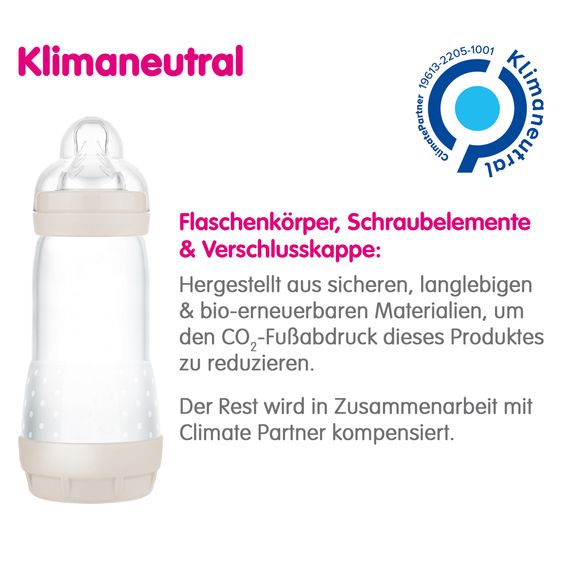 MAM PP-Flasche Easy Start Anti-Colic 320 ml - Beige