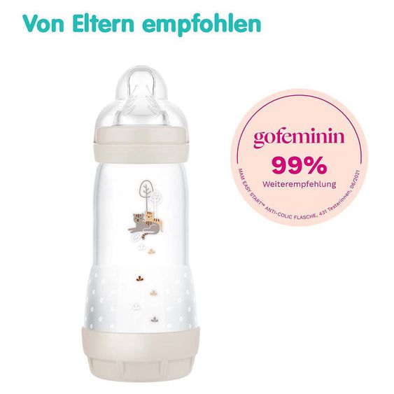 MAM PP-Flasche Easy Start Anti-Colic 320 ml - Beige