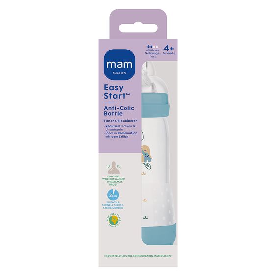 MAM PP-Flasche Easy Start Anti-Colic 320 ml - Blau