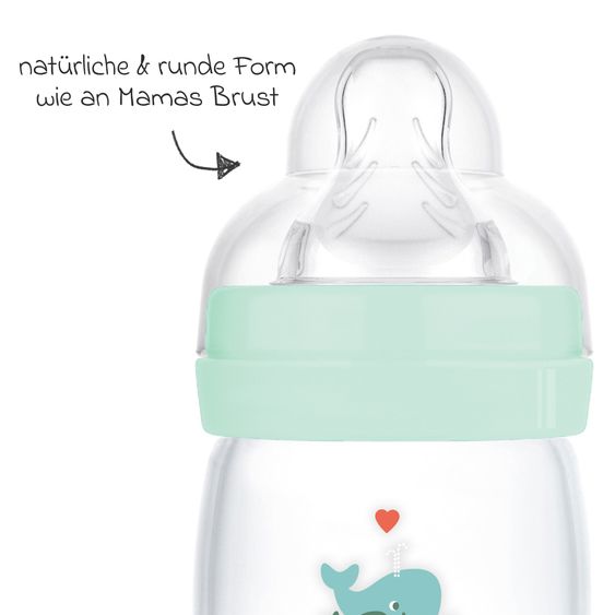 MAM PP-Flasche Easy Start Anti-Colic 320 ml - Wale - Mint