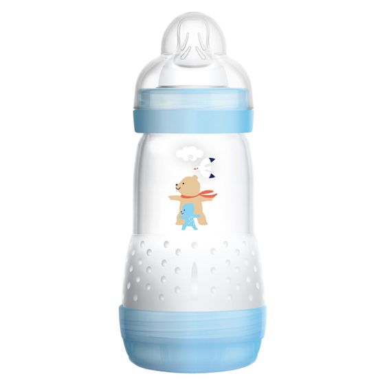 MAM PP-Flasche Easy Start Anti-Kolik 260 ml - Silikon Gr. 1 - Bär