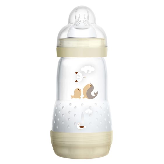 MAM PP-Flasche Easy Start Anti-Kolik 260 ml - Silikon Gr. 1 - Robbe