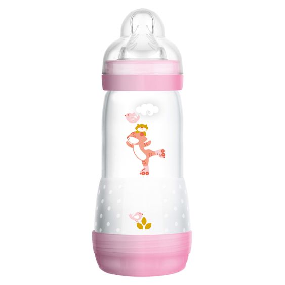 MAM PP-Flasche Easy Start Anti-Kolik 320 ml - Silikon Gr. 2 - Tiger