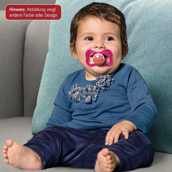 MAM Schnuller 2er Pack Air - Silikon 6-16 M - für Mädchen